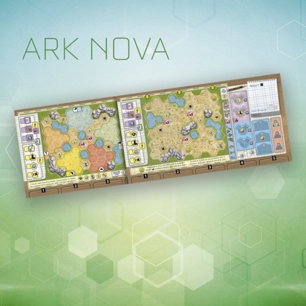 Pack Ark Nova + Mundo Marino + 2 Packs de Mapas Adicionales - Imagen 13